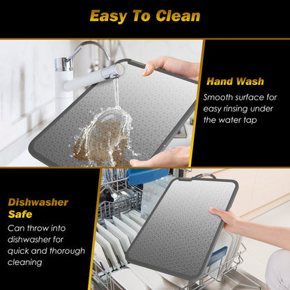 2-IN-1 Double-Sided Cutting Board (Stainless Steel + PP)