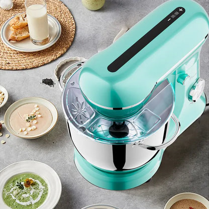 5L & 4.5L Dual Bowl Stand Mixer – 10 Speed Tilt-Head (Blue)