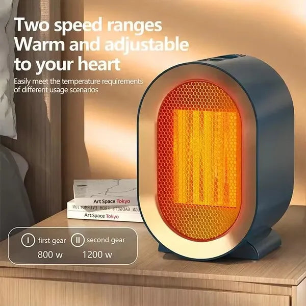 1200W Electric Space Heater – Portable & Energy-Efficient