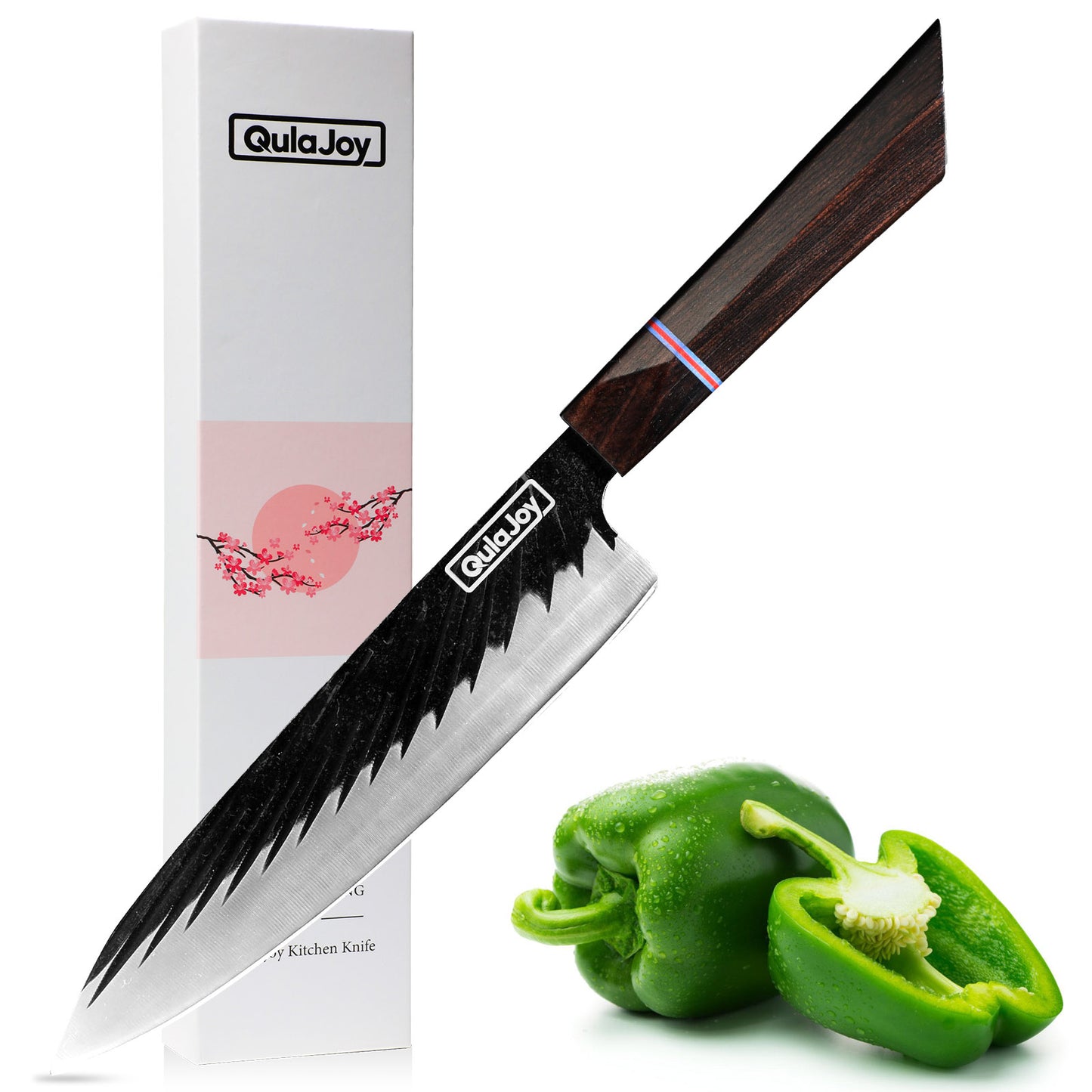Qulajoy 8” Japanese Chef Knife (440C High Carbon Steel)