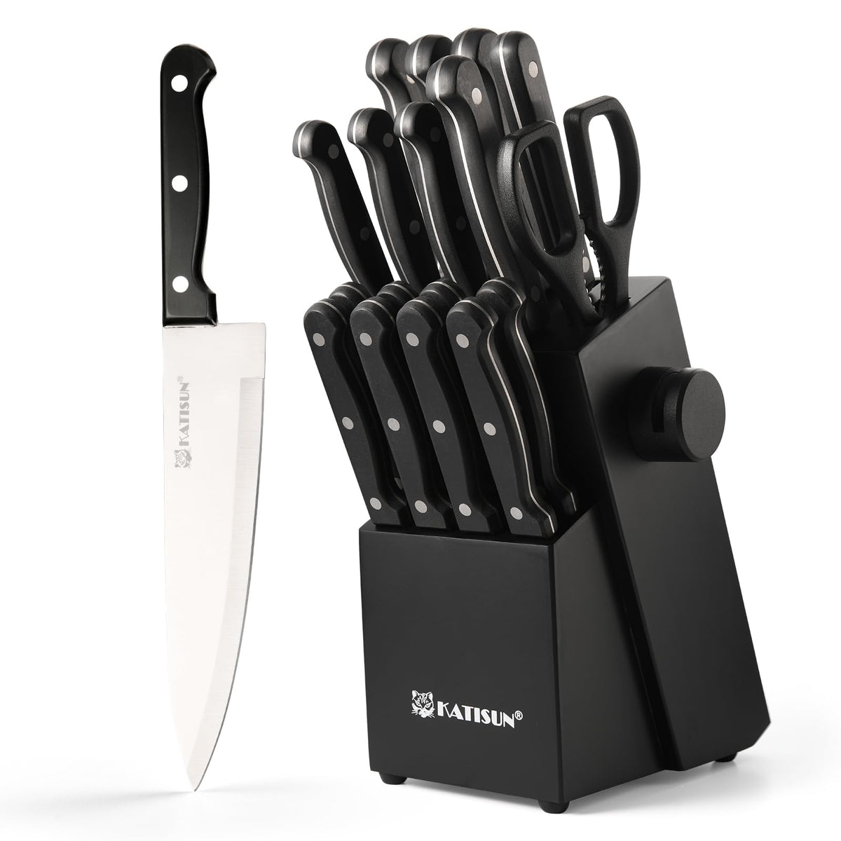 KATISUN 19-Piece Professional Kitchen Knife Set