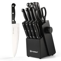 KATISUN 19-Piece Professional Kitchen Knife Set