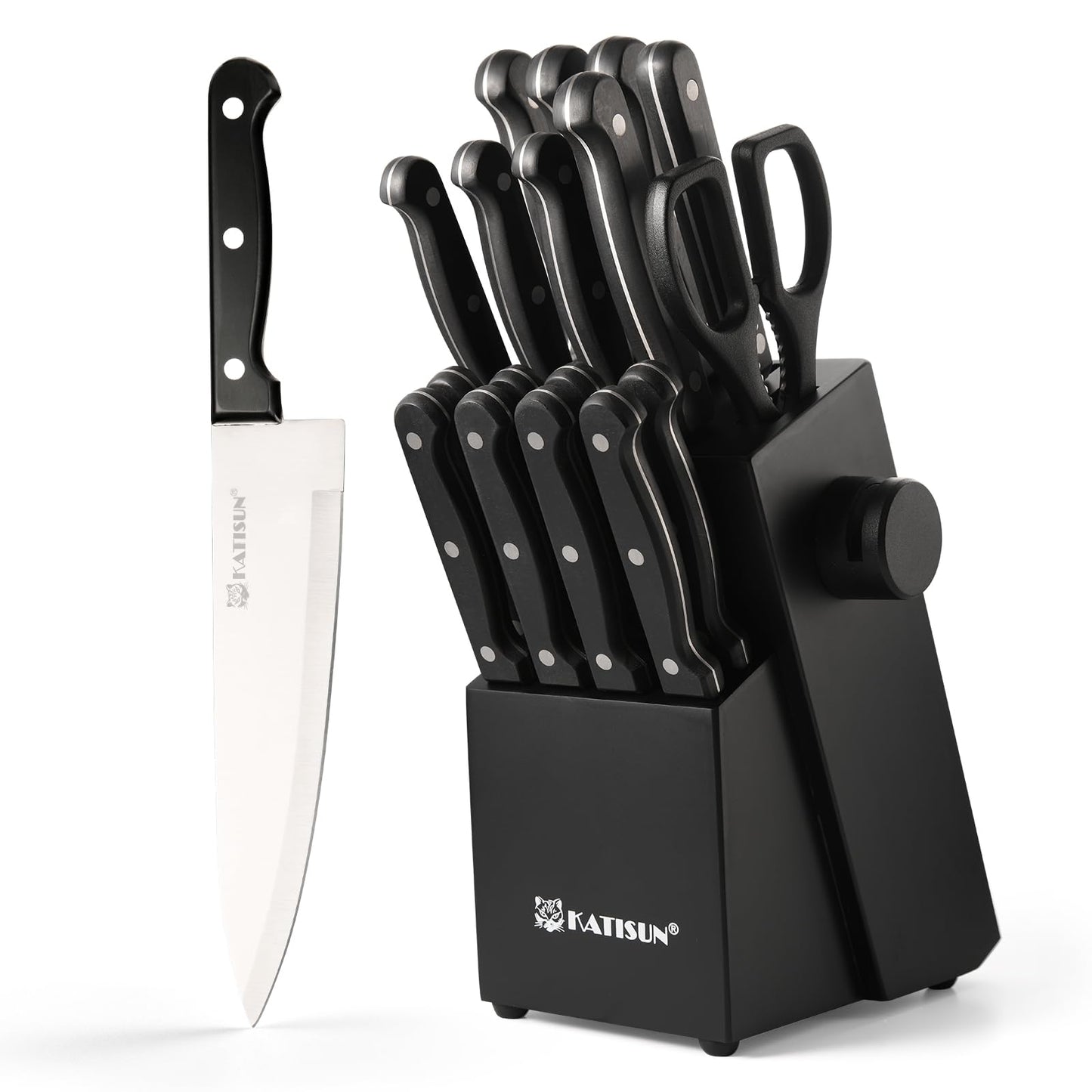 KATISUN 19-Piece Professional Kitchen Knife Set