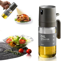 Glass Oil Sprayer Bottle – Adjustable Fine Mist Dispenser for Cooking