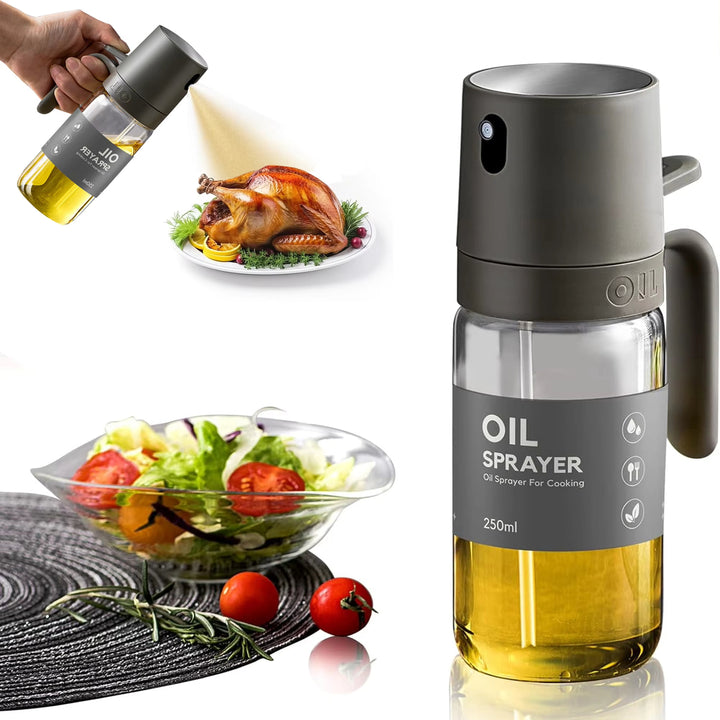 Glass Oil Sprayer Bottle – Adjustable Fine Mist Dispenser for Cooking