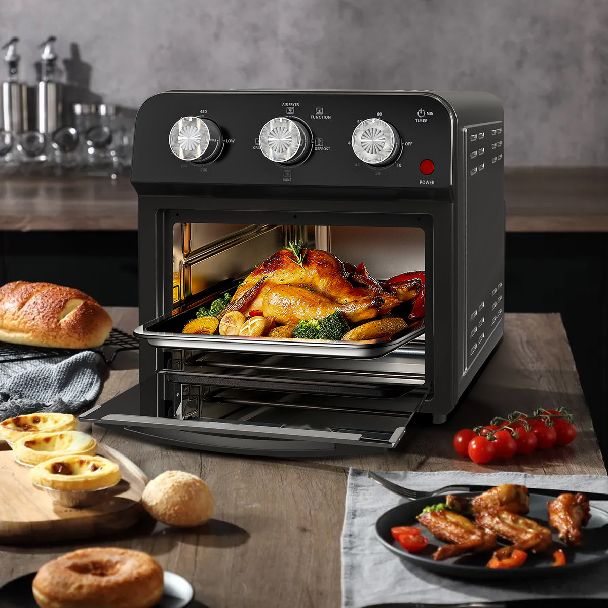 12L Air Fryer Oven – Multi-Function Family Size Cooker